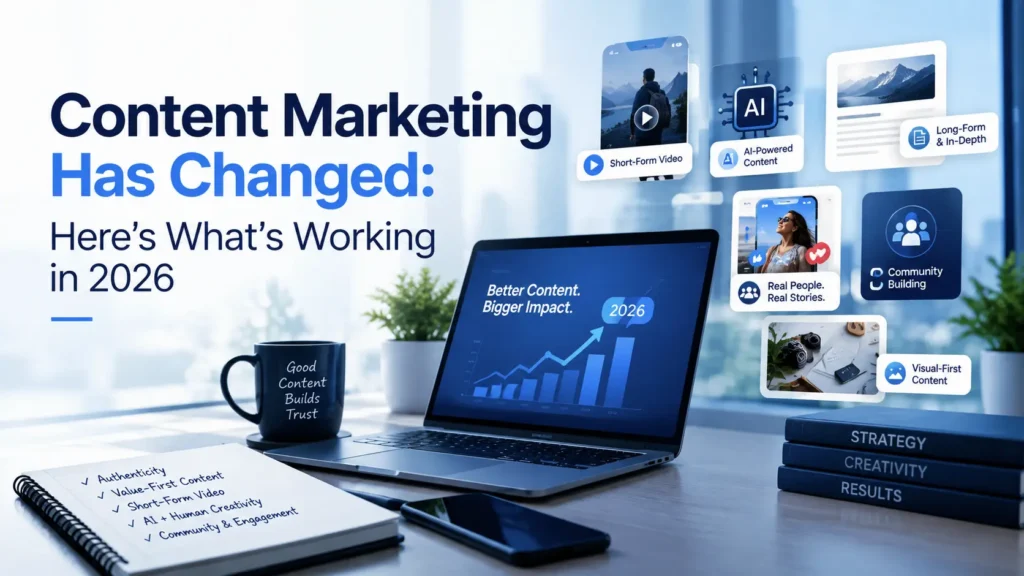Content Marketing Has Changed: Here’s What’s Working in 2026​
